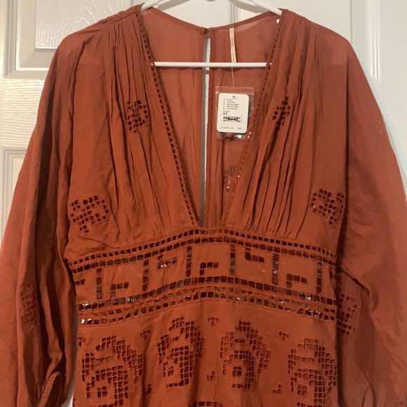 SOLD Free People Tea Time Mini Dress - Picture 10 of 12